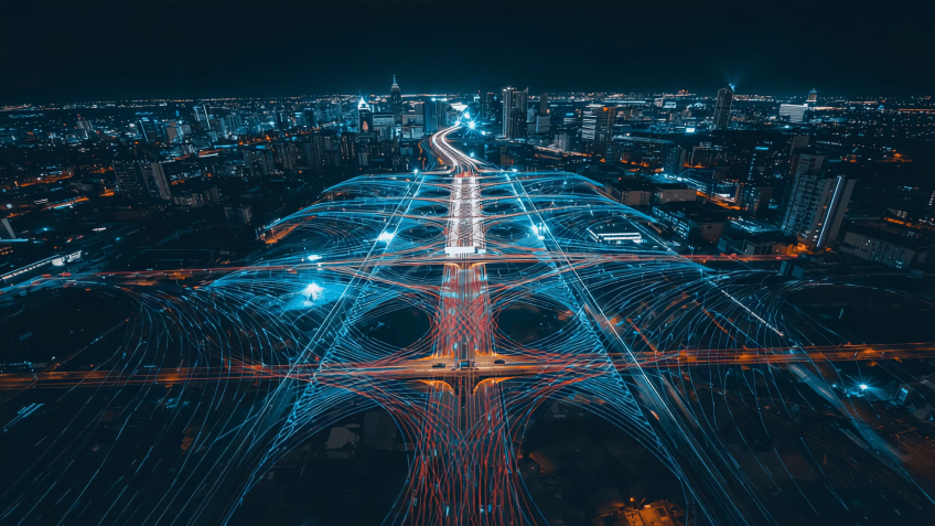 Connected data network